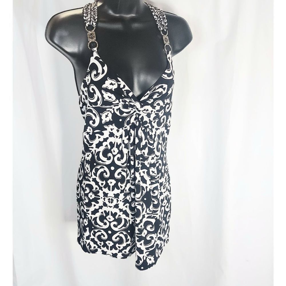 White House Black Market Signature Knits Halter Top